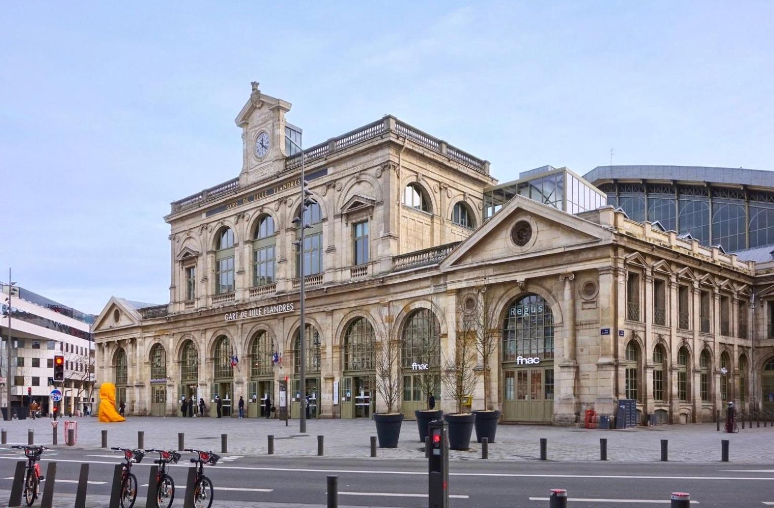 Lille Hypercentre / Gares - Superbe Studio Equipe Exterior foto